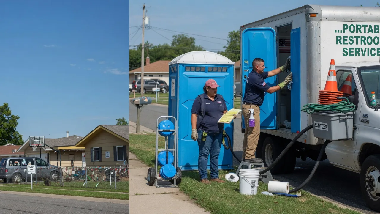 Portable Toilet Rental in Goodwater, AL near me
